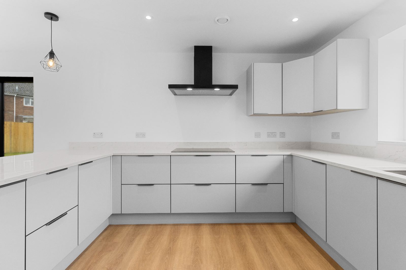 1A The Drive: kitchen, built by Bramall Homes
