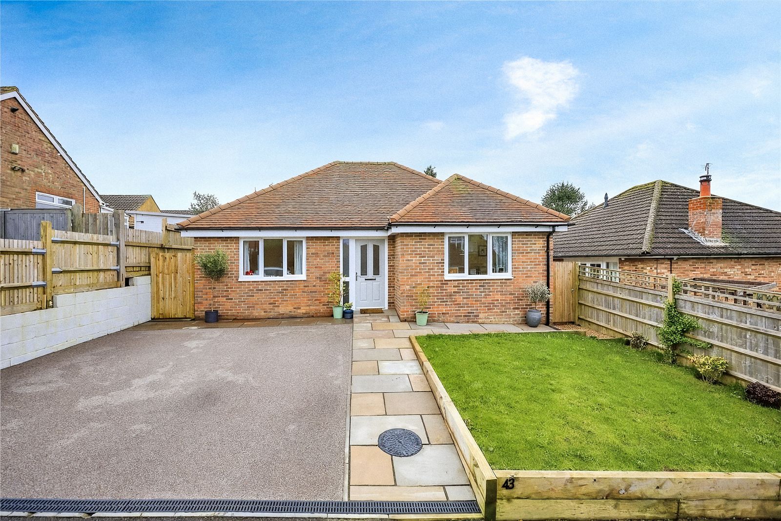 Robins Nest, Broad Oak: exterior, built by Bramall Homes